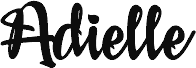 Adielle PERSONAL USE ONLY