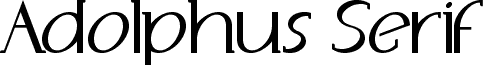 Adolphus Serif