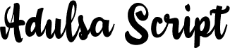 Adulsa Script