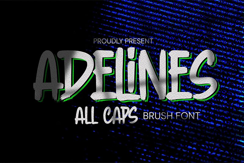 Adelines Schriftart