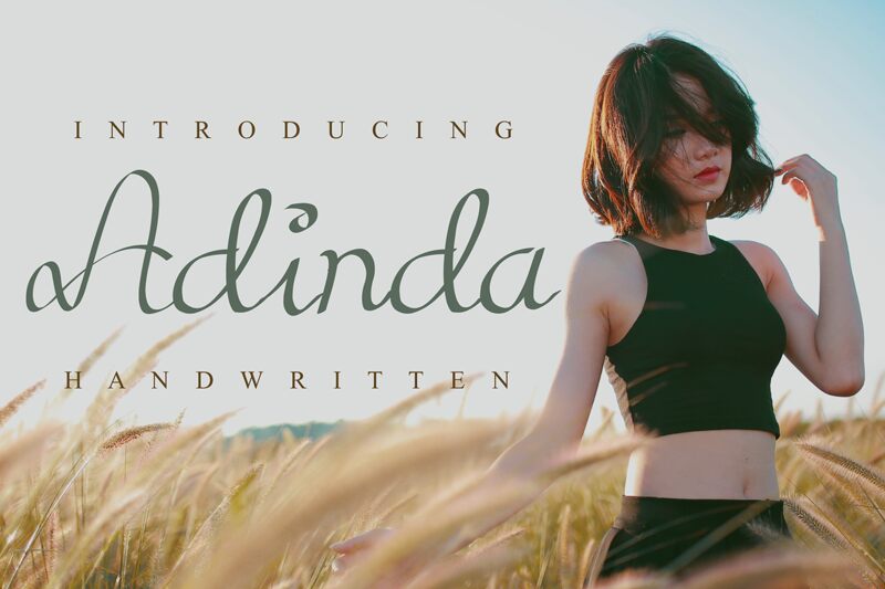 Adinda Schriftart