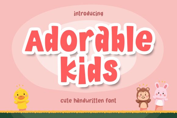 Adorable Kids Czcionka