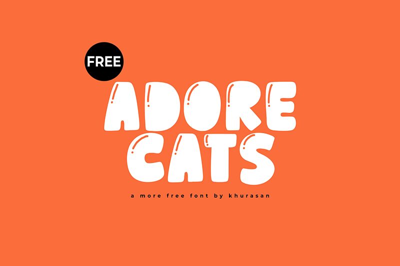 Adore Cats Шрифт