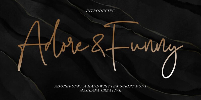 Adorefunny Carattere