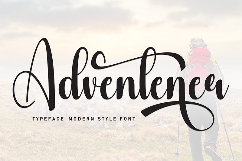 Adventener Schriftart