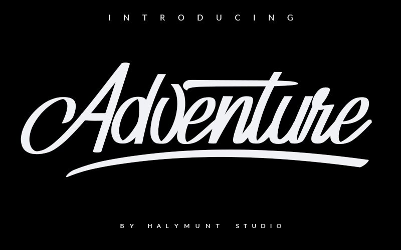 Adventure Schriftart