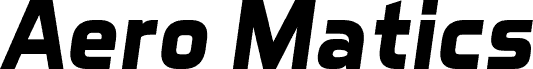 Aero Matics Bold Italic