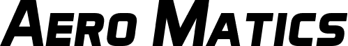 Aero Matics Display Bold Italic