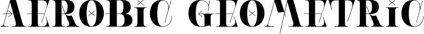 AEROBIC GEOMETRIC Bold