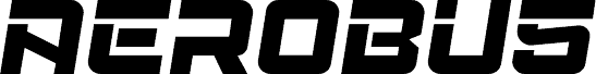 Aerobus Personal Use font