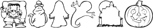 AEZ halloween dingbats