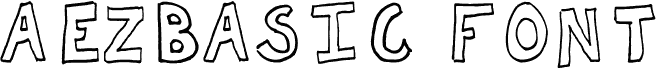 AEZbasic font