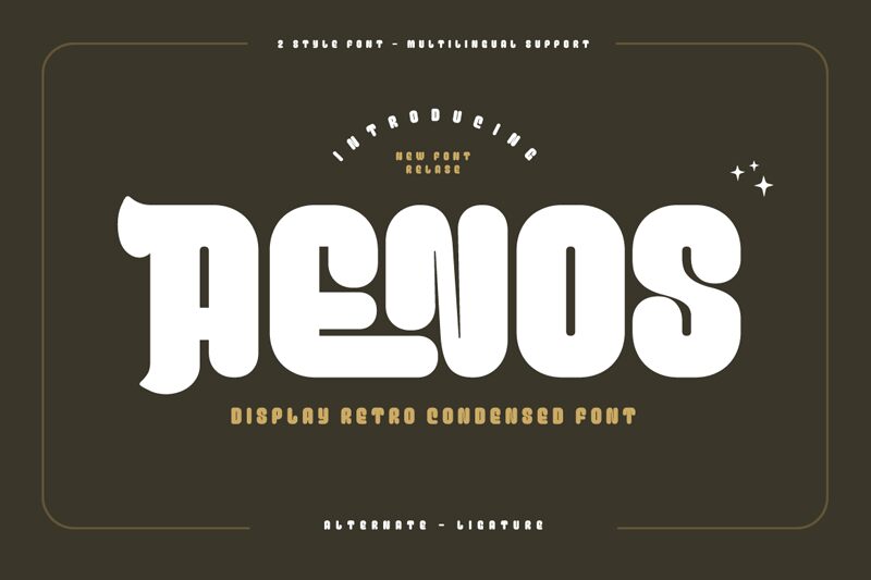 AENOS الخط