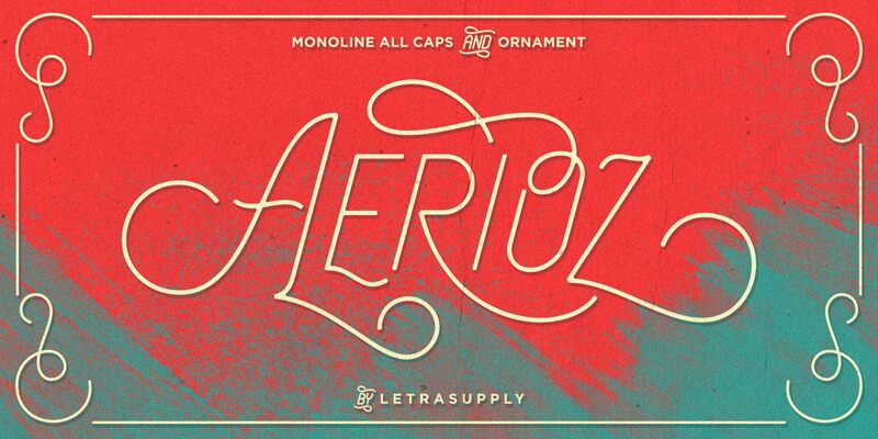 Aerioz الخط