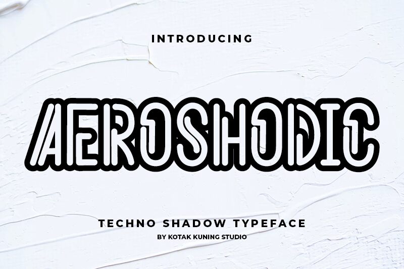 Aeroshodic Czcionka