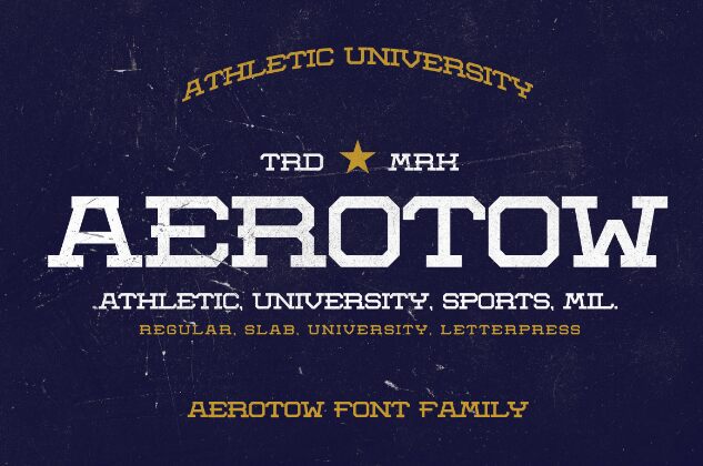 Aerotow Schriftart
