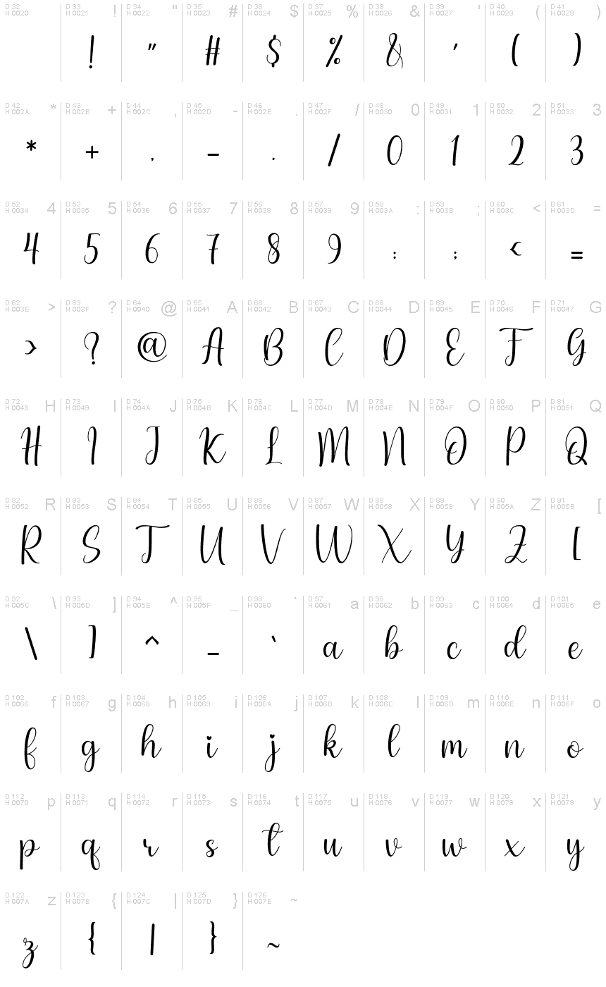 aesthetic-font