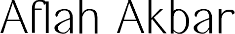 Aflah Akbar Regular