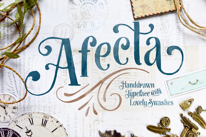 Afecta Schriftart