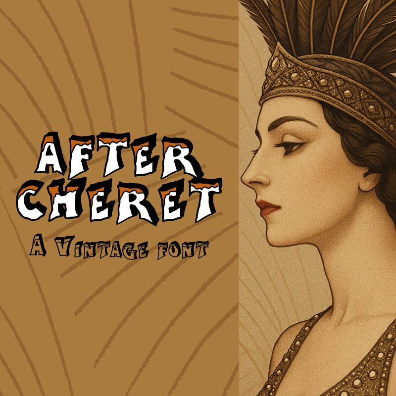 After Cheret Schriftart