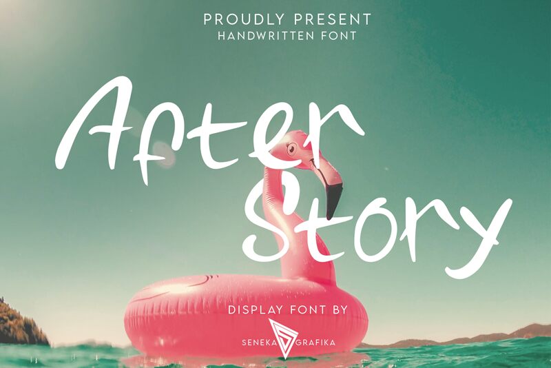 After Story Schriftart