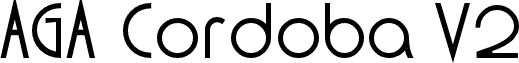 AGA Cordoba V2 B17() Bold