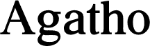 AgathoBold