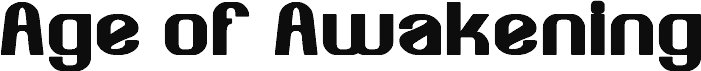 Preview of the Age of Awakening Bold font