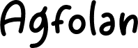 Agfolan Regular