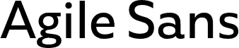Agile Sans Regular