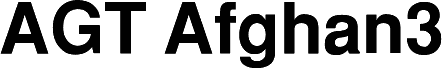 AGT Afghan3 Bold