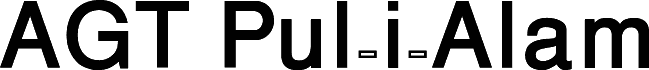 AGT Pul-i-Alam Bold
