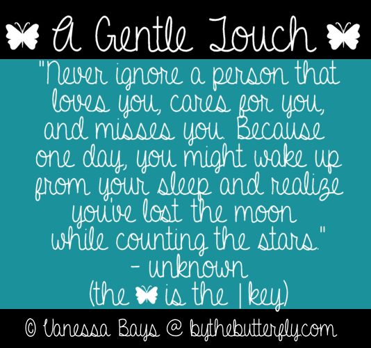 A Gentle Touch Carattere