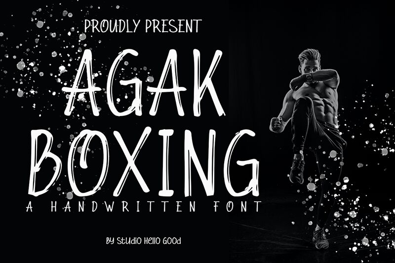 Agak Boxing Шрифт