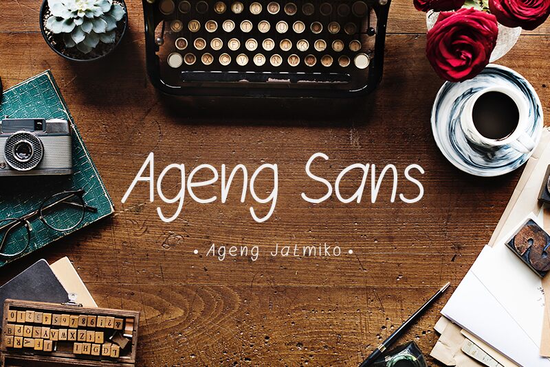 Ageng Sans Schriftart