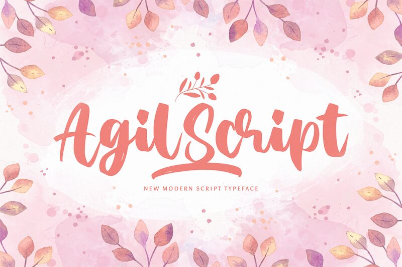 Agil Script Schriftart