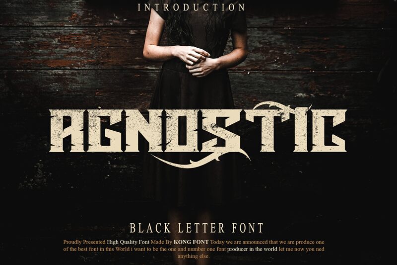 Agnostic الخط