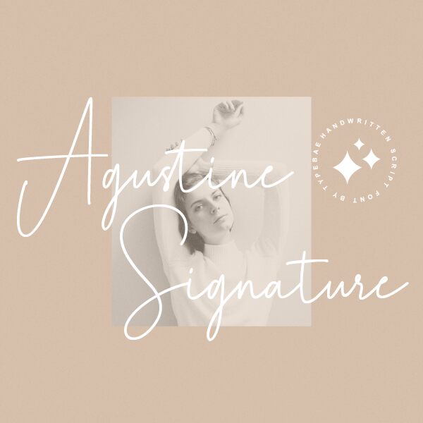 Agustine Signature Schriftart