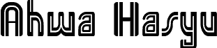 Ahwa Hasyu