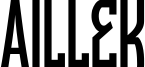AILLEK trial Regular 字体