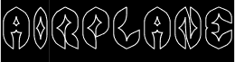 Vorschau der Schriftart AIRPLANE-Hollow-Inverse