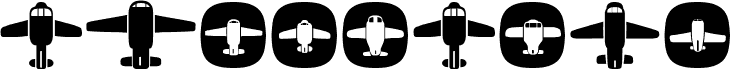 معاينة خط Airplanes Regular