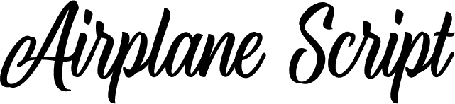 AirplaneScript font