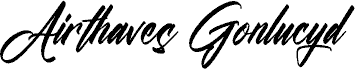 Airthaves Gonlucyd Schriftart