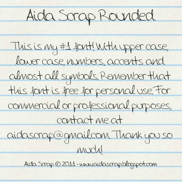 Aida Garmo Schriftart