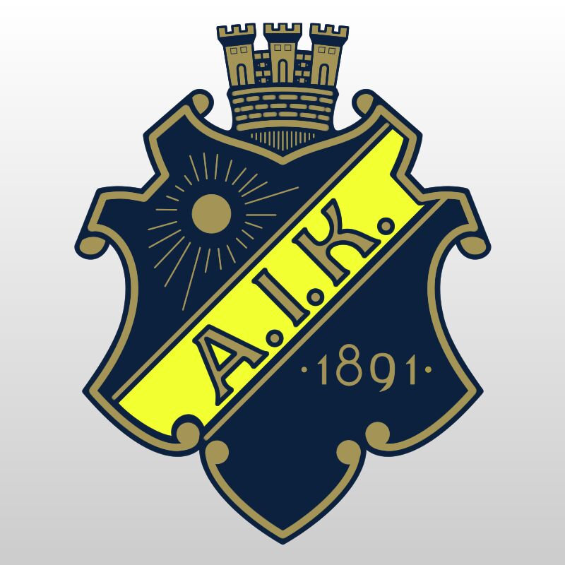 AIK Erik Holm Schriftart