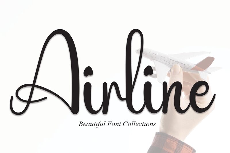 Airline フォント