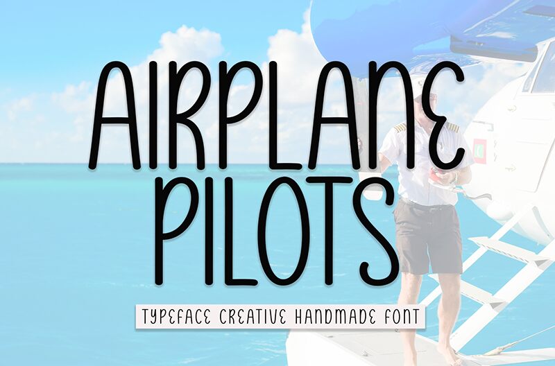 Airplane Pilots フォント