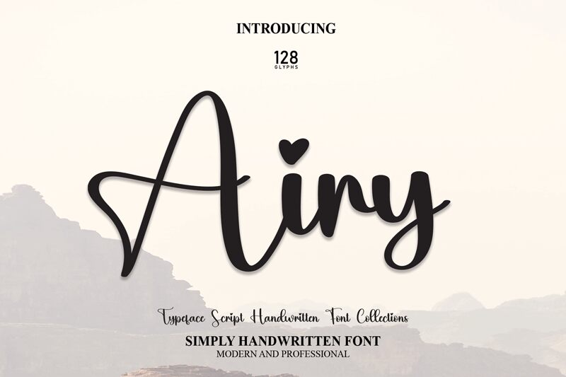 Airy الخط