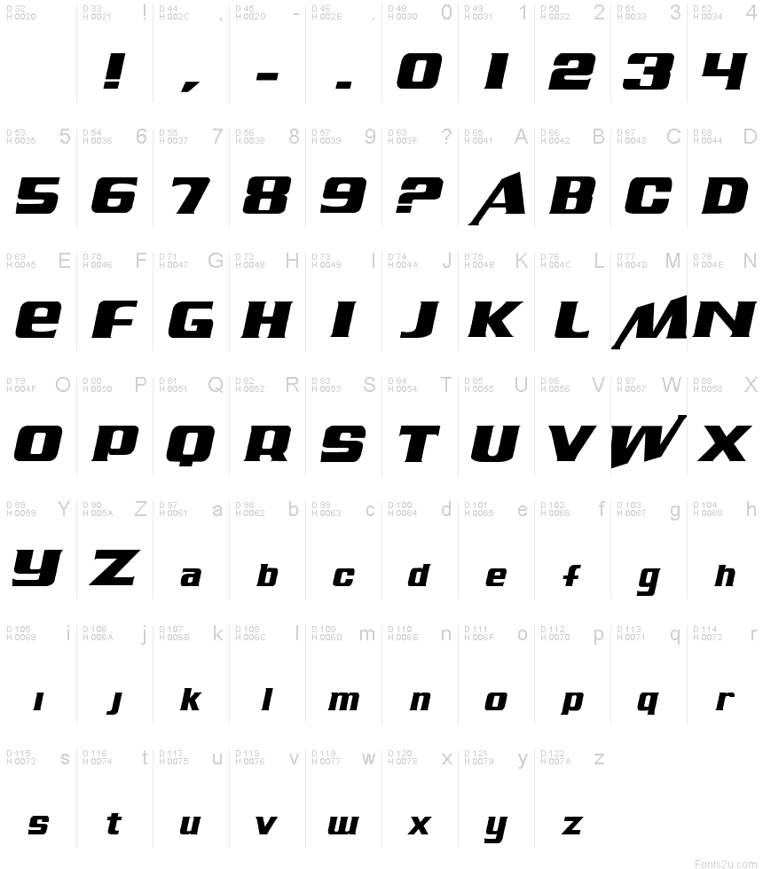 Air Millhouse Italic font